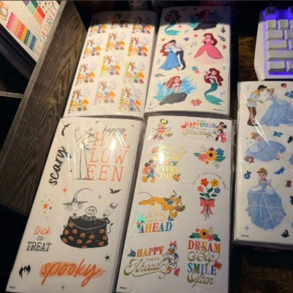 Happy Planner Sticker Bundles w/Disney - 9 available - Picture 2 of 4